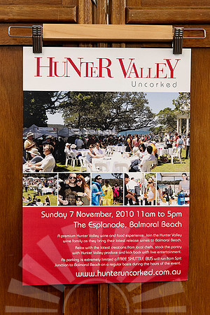Hunter Valley Uncorked - music poster for sale - Batch 2