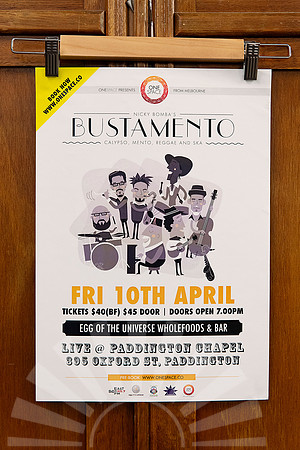 Bustamento - music poster for sale - Batch 2