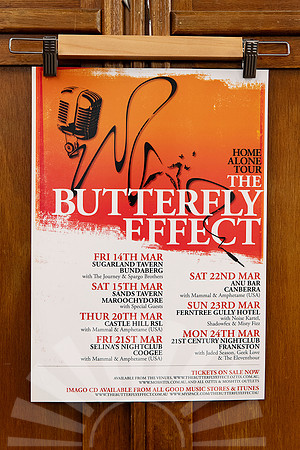 The Butterfly Effect - music poster for sale - Batch 2