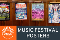 Music Festival Posters - music festivals