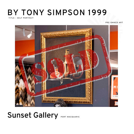 Tony Simpson Art - Self Portrait