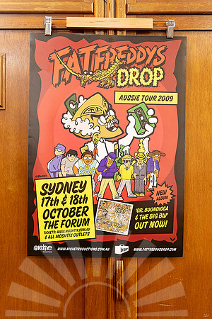 Fat Freddys Drop - music poster for sale  - Batch 3