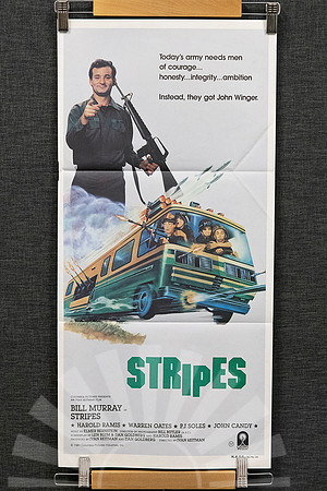 Stripes  - original collectable movie poster, Port Macquarie