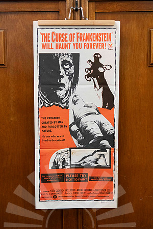 The Curse of Frankenstein - Daybill - Original Vintage Movie Poster