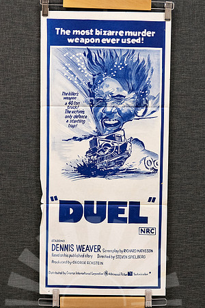 Duel - original collectable movie poster, Port Macquarie