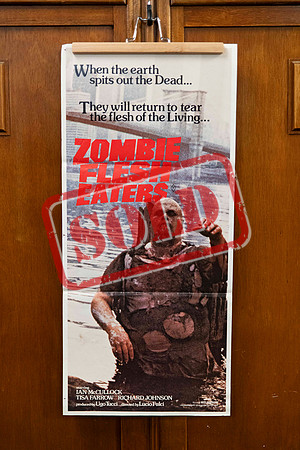 Zombie Flesh Eaters - Daybill - Original Vintage Movie Poster
