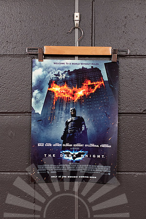 Bat Man - The Dark Knight, original collectable movie poster, Port Macquarie