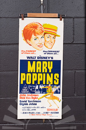 Mary Poppins, original collectable movie poster, Port Macquarie