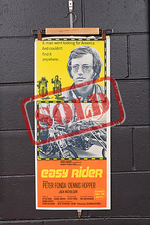 Easy Rider, original collectable movie poster, Port Macquarie
