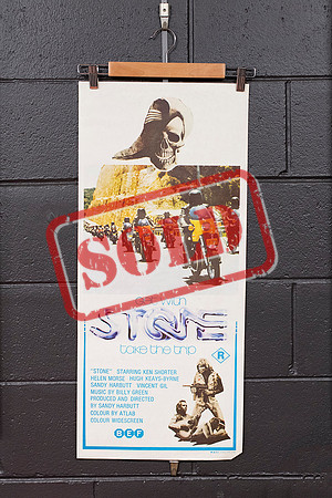 Stone, original collectable movie poster, Port Macquarie