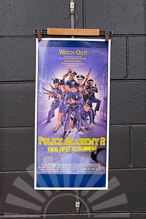Police Academy 2, original collectable movie poster, Port Macquarie