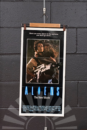 Aliens - The New Movie, original collectable movie poster, Port Macquarie