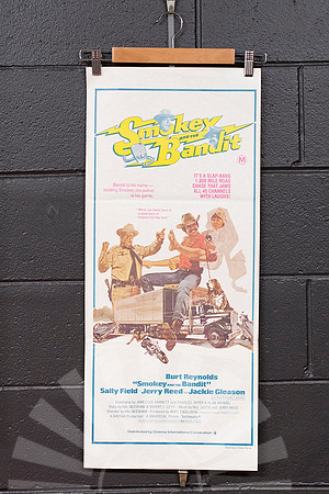 Smokey Bandit, original collectable movie poster, Port Macquarie