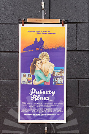 Puberty Blues, original collectable movie poster, Port Macquarie
