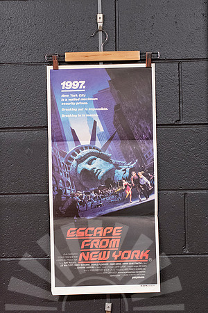 Escape From New York, original collectable movie poster, Port Macquarie