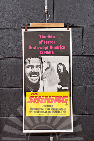 The Shining, original collectable movie poster, Port Macquarie