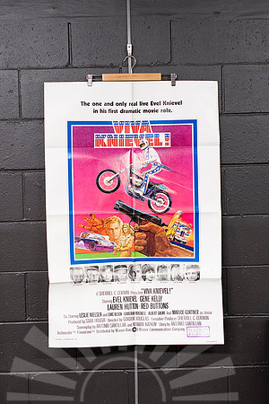 Viva Knievel - full sheet, original collectable movie poster, Port Macquarie