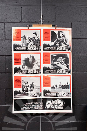 Mad Max 2 - lobby sheet, original collectable movie poster, Port Macquarie