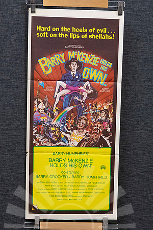 Barry McKenzie Holds His Own - original collectable movie poster, Port Macquarie