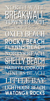 Bus Scroll Wall Art - White on image 3 - Port Macquarie Coastal Spots