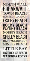 Bus Scroll Wall Art - Black on image  10 - Port Macquarie Coastal Spots