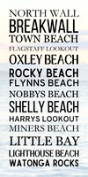 Bus Scroll Wall Art - Black on image  4 - Port Macquarie Coastal Spots