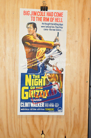 The Night of the Grizzly - Daybill Original Movie Poster