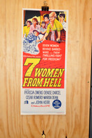 7 women From Hell - Daybill Original Movie Poster