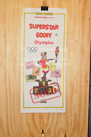 Superstar Goofy Olympics - Daybill Original Movie Poster