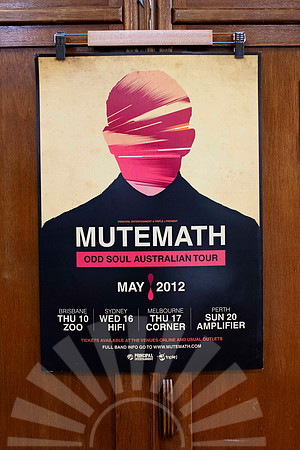 Mutemath - music poster for sale  - Batch 4