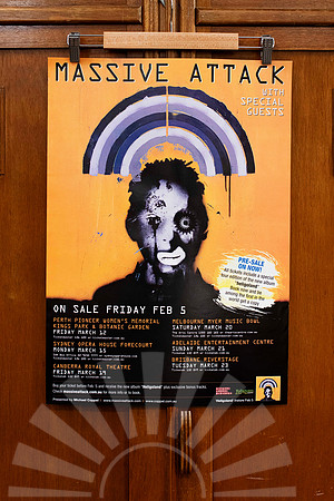Massive Attack - music poster for sale  - Batch 4