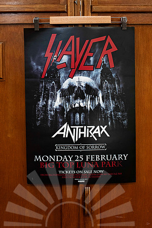 Slayer - music poster for sale  - Batch 4