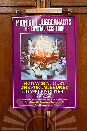 Midnight Juggernauts - music poster for sale  - Batch 4