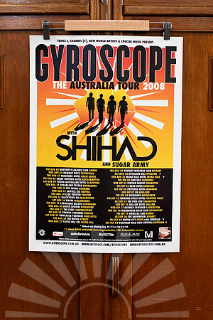 Gyroscope - music poster for sale  - Batch 4