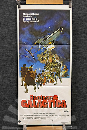 Battlestar Galactica - original collectable movie poster, Port Macquarie