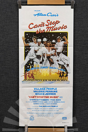 Cant Stop The Music - original collectable movie poster, Port Macquarie