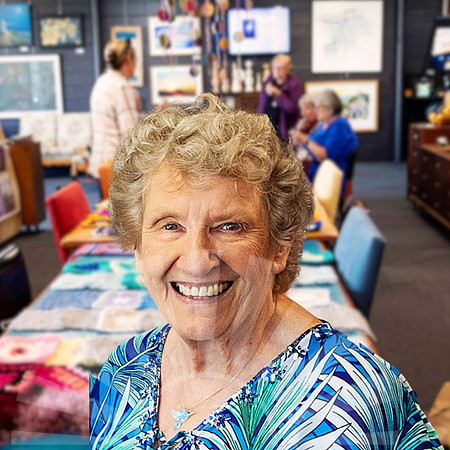 Friday Crafting Connections Facilitator & Host Margaret