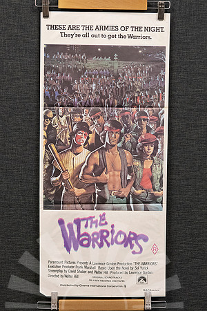 Warriors (the) - original collectable movie poster, Port Macquarie